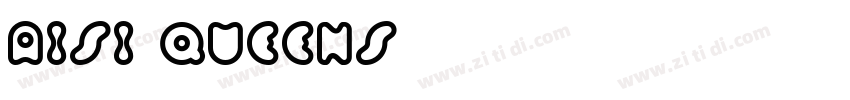 AISI QUEENS字体转换